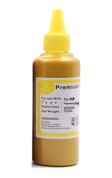 Ppt Premium Hp 452Dw Uyumlu Sarı Pıgment Mürekkep 100Ml. ürün görseli 1