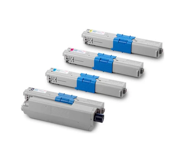 Ekoset Oki Mc342. C301. C321 Uyumlu 4 Renk Toner Kartuş ürün görseli 1