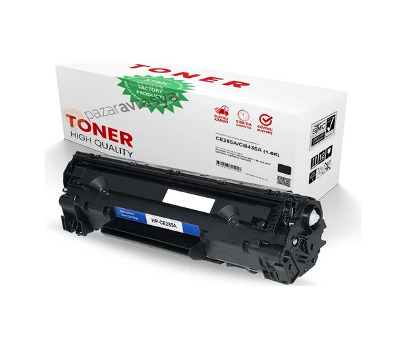 HP LaserJet P1006/P1008 CB435A Uyumlu Toner ürün görseli 1