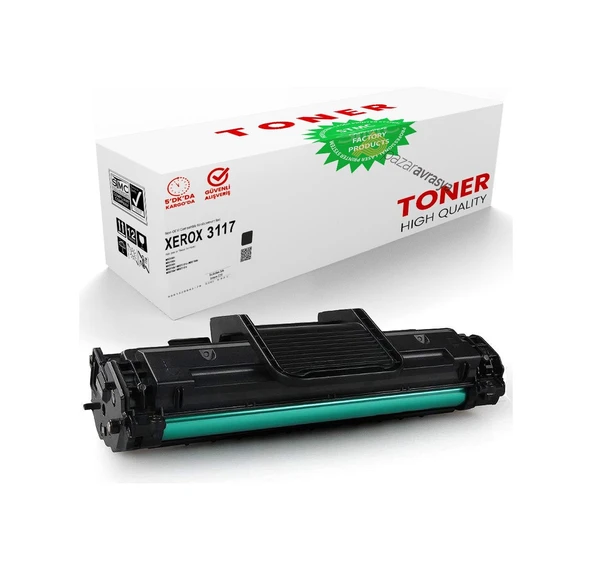 Xerox 3117 Uyumlu Toner /Wb/106R01159/3122/3124/3124B/3125 ürün görseli 1