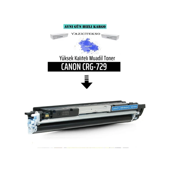 Yazicitekno Canon Crg-729 Mavi Uyumlu Toner /Wb/Lbp7010/Lbp7018 ürün görseli 1