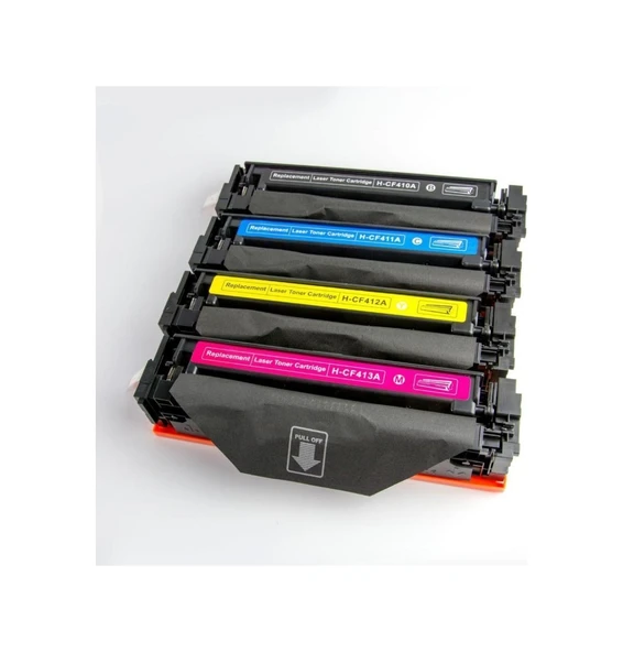 Hp Color Lasejet Pro M452dn Toner Set 4 Renk Uyumlu ürün görseli 1