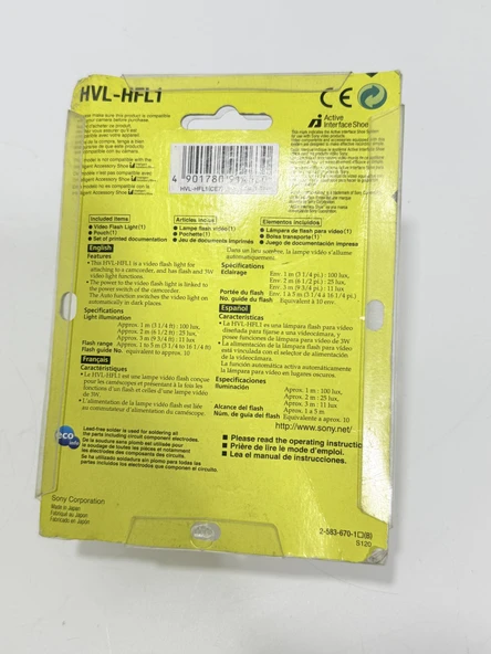 Sony HVL-HFL1 Video Kamera Işığı - Resim 4