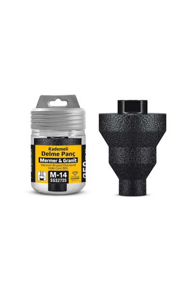SGS2725 Mermer Fayans Granit Delik Genişletme Pahlama Parlatma Konik Ucu Kademeli 20-35-50mm ürün görseli 1