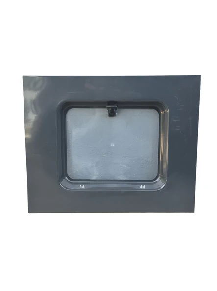 Metal Çatı Çıkış Kapağı Şıngıl ve Kremit Uyumlu Antrasit Gri 80x100 cm ürün görseli 1