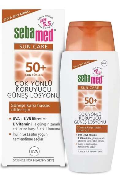 Marka: Sun Lotion Spf 50+ 150 Ml Kategori: Yüz Güneş Kremi ürün görseli 1
