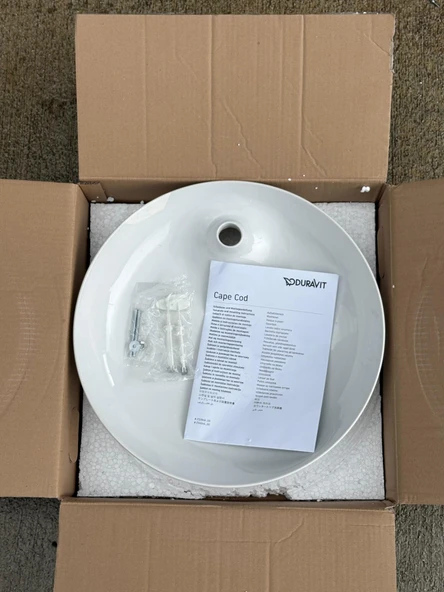 Duravit Cape Cod Çanak Lavabo 48cm 2328480000 (DEFOLU) - Resim 8