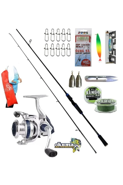 Aria-3000a Oslo Legend 270cm 7-40gr Spin Olta Takımı Seti ürün görseli 1
