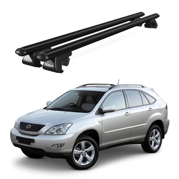 Venüs Lexus Rx 350/450 (2009-2015) Uyumlu Siyah Ara Atkı Port Bagaj Tavan Barı ürün görseli 1