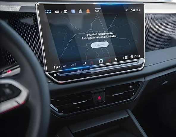 Volkswagen Tayron 2024-2026 12.9 inç Multimedya uyumlu 9H Nano Ekran Koruyucu ürün görseli 1