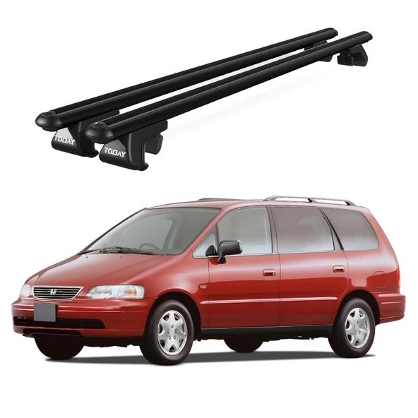 Venüs Honda Odyssey (1995-1998) Uyumlu Siyah Ara Atkı Port Bagaj Tavan Barı ürün görseli 1