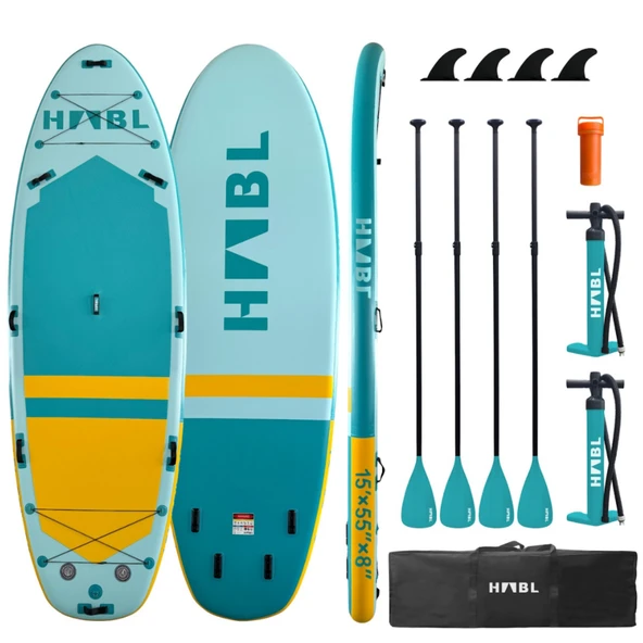 HABL Şişme Sup Board/ Stand Up Paddle Board 140x457x20CM Full Set XL ürün görseli 1