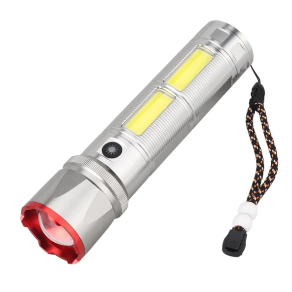 Panther 1800 Lümen TG LED USB Şarjlı El Feneri PT-4100 ürün görseli 1