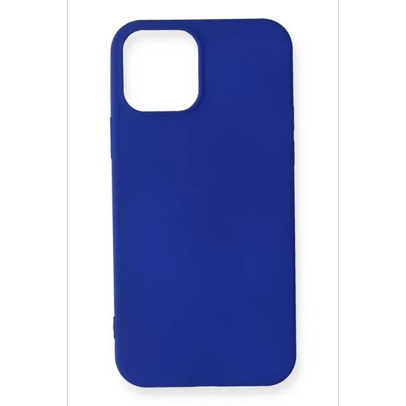 Newface Apple iPhone 12 Mini Kılıf First Silikon - Lacivert - Resim 2