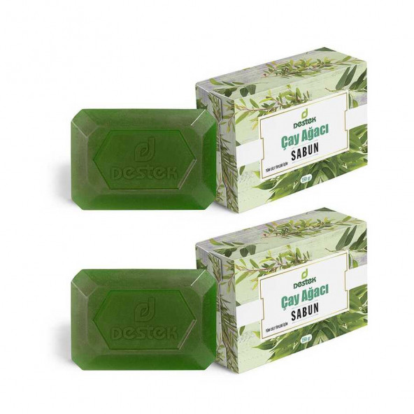 Destek Çay Ağacı Sabunu 150g (2 Adet) ürün görseli 1