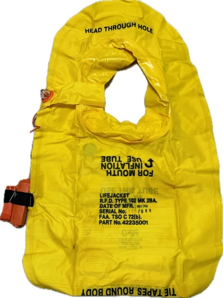 Rfd Type 102 MK 2BA Uçak Can Yeleği (Nisan 2003) ürün görseli 1