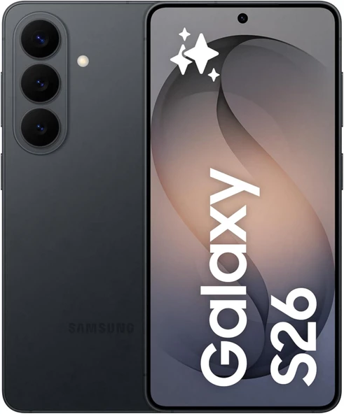 Samsung Galaxy S26 12/256 GB Siyah ürün görseli 1