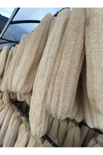 Doğal Banyo, Duş Kabak Lifi 70 Ya Da 80 Cm- (vücut+bulaşık+temizlik)-1 Adet ürün görseli 1