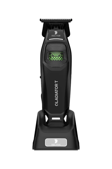 Hector Gladiator T 8000 RPM BLDC Motor Işıklı Çizim & Sakal Tıraş Makinesi Siyah ürün görseli 1