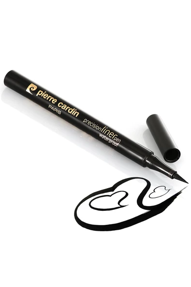 13307 - Pierre Cardin Precısıon Lıner Pen Waterproof- Mürekkep Etkili, Su Geçirmez Göz Sürmesi -Eyeliner-Siyah- 785 ürün görseli 1