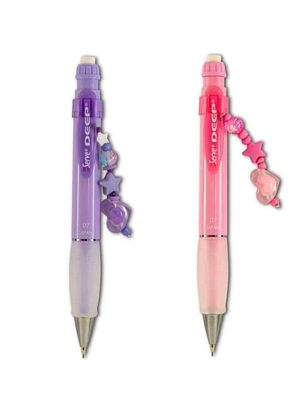 Serve Deep Charm 0.7 Pastel Şeker Pembe-Lavanta Versatil Kalem Seti ürün görseli 1