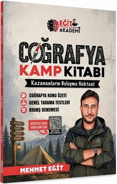MEB AGS KPSS Coğrafya Kamp Kitabı Mehmet Eğit ürün görseli 1