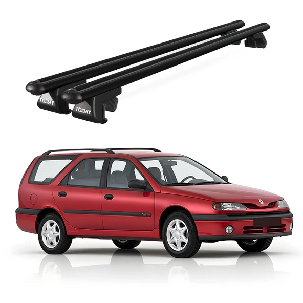 Venüs Renault Laguna Station Wagon (1994-2000) Uyumlu Siyah Ara Atkı Port Bagaj Tavan Barı ürün görseli 1