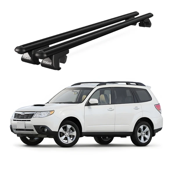 Venüs Subaru Forester (2008-2012) Uyumlu Siyah Ara Atkı Port Bagaj Tavan Barı ürün görseli 1
