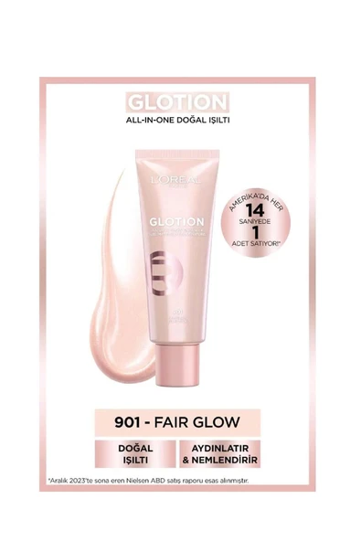 Glotion All-ın-one Doğal Işıltı 901 - Fair Glow 40 ml ürün görseli 1