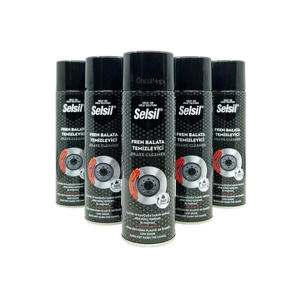 Selsil Fren Balata Temizleme Spreyi 500 Ml 24 Adet 1 Koli ürün görseli 1