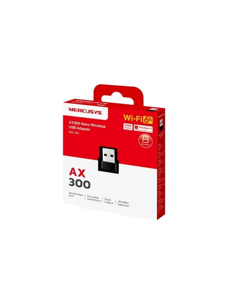 Mercusys MA14N 300 Mbps Kablosuz Ağ Adaptörü ürün görseli 1
