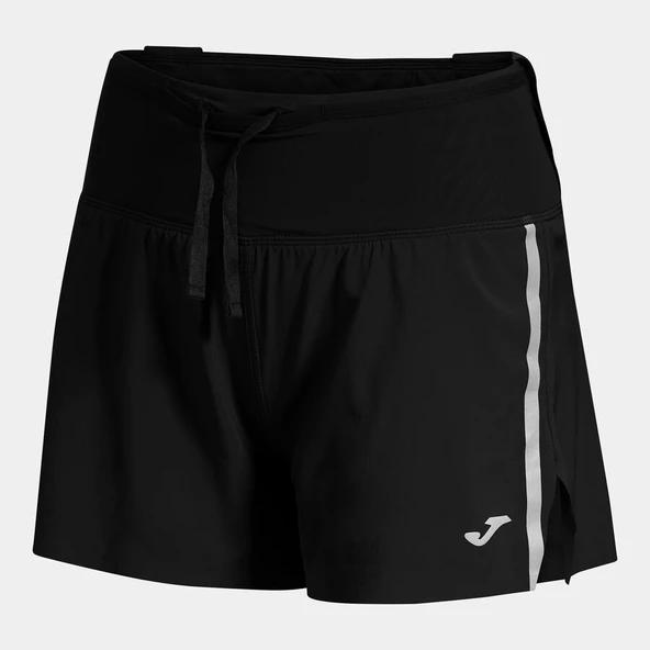 Joma 902639.100 R-Nature Iconic Lady Kadın Tenis Şortu - Siyah ürün görseli 1