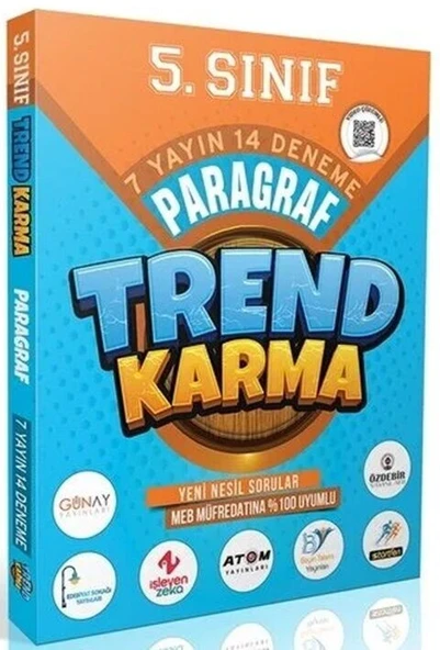 5. Sınıf Paragraf 7 Yayın 14 Deneme Trend Karma ürün görseli 1