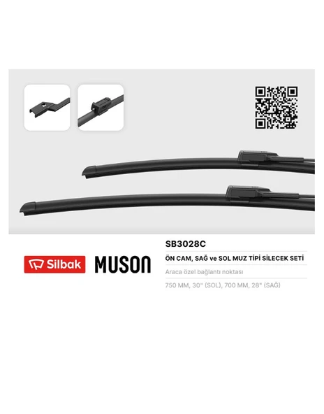 SİLECEK SÜPÜRGESİ ÖN TAKIM FORD CUSTOM 750-700 ürün görseli 1