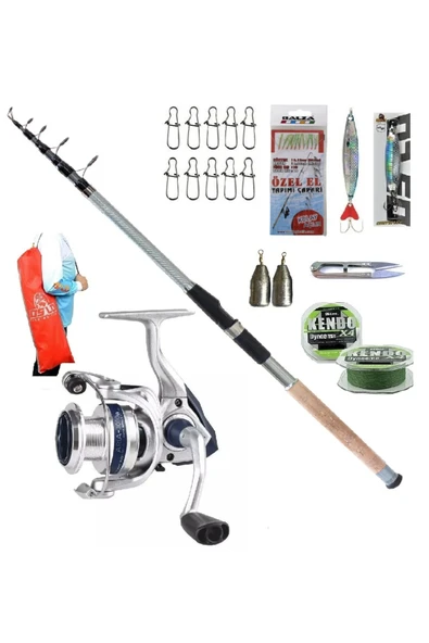 Okuma Aria-4000 300cm 60-120gr Remixon Carbo-X Spin Olta Takımı Seti ürün görseli 1