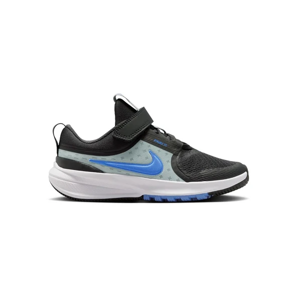 Nike HF7005 Star Runner 5 Spor Ayakkabı Siyah-Mavi ürün görseli 1
