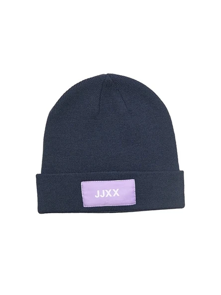 JJXX   Jxbasic Logo Beanie Acc Sn Kadın Koyu Mavi Bere - 12205033 ürün görseli 1
