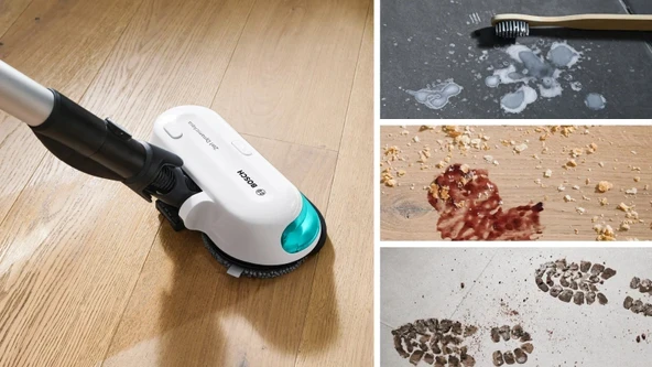 Bosch Unlimited 7 ProHygienic Aqua BCS71HYG1 Islak Kuru Şarjlı Dikey Süpürge ürün görseli 1
