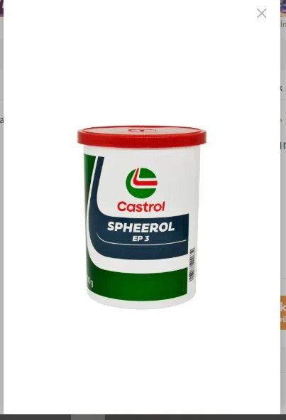 Castrol 900 Gr Spherool EP 3 Aşırı Yük ve Basınca Dayanıklı Endüstriyel Gres Yağı X 12 ADET ürün görseli 1