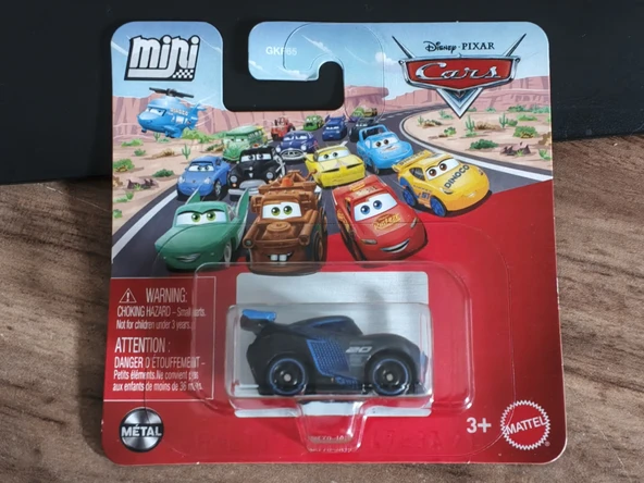 Disney pixar cars mini arabalar Jackson Storm Dikkat uzunluk 4cm ürün görseli 1