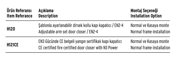 İto Kilit H121 Dirsek Kollu Kapı Hidroliği - Resim 4