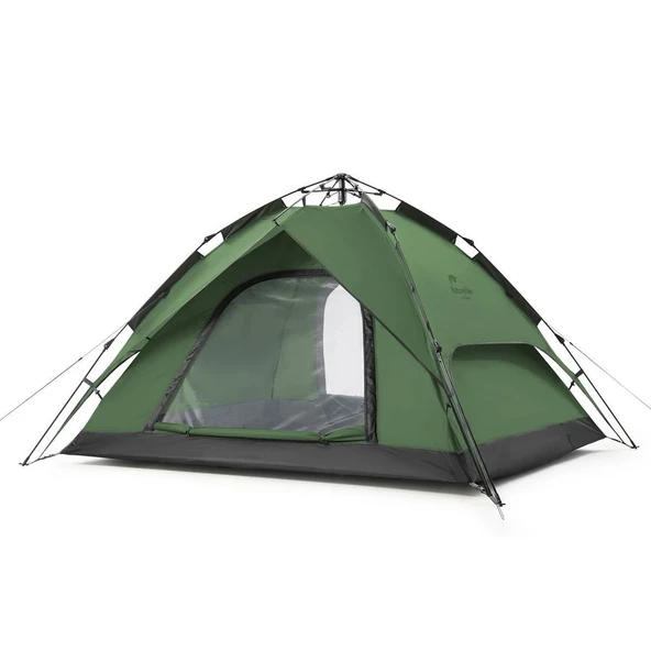 Naturehike 4 Kişilik Otomatik Kurulum Kamp Çadırı Yeşil ürün görseli 1