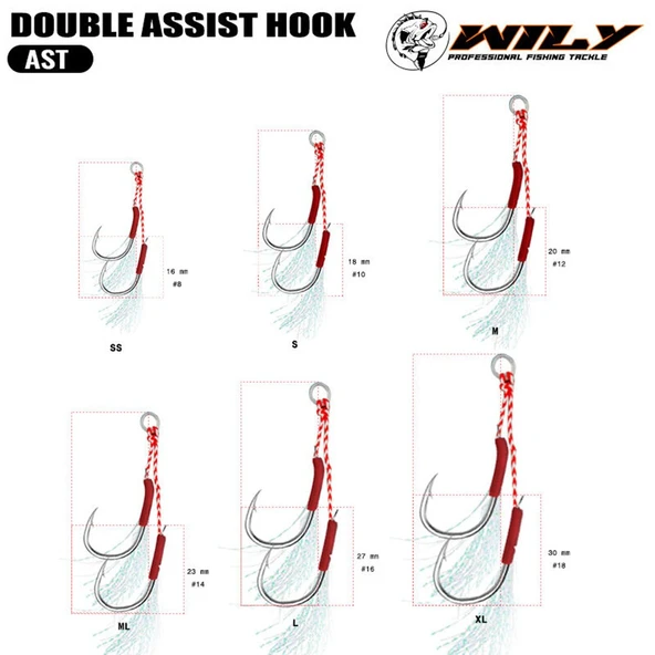Wily Double Assist İğne - Resim 2
