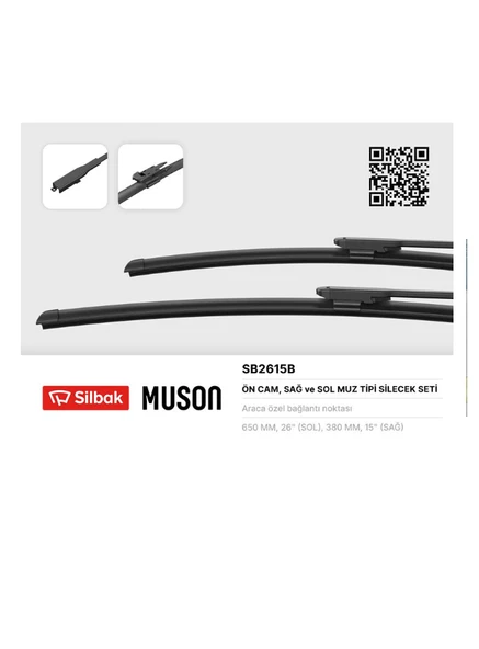 SİLECEK SÜPÜRGESİ 650+380MM  PUNTO III ürün görseli 1