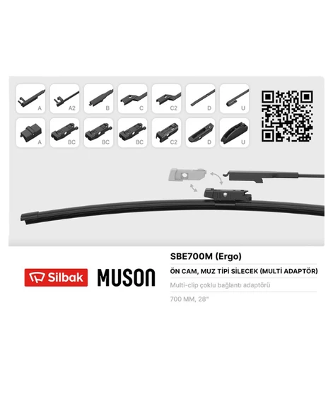 SİLECEK SÜPÜRGESİ MUZ TİP 700MM ürün görseli 1