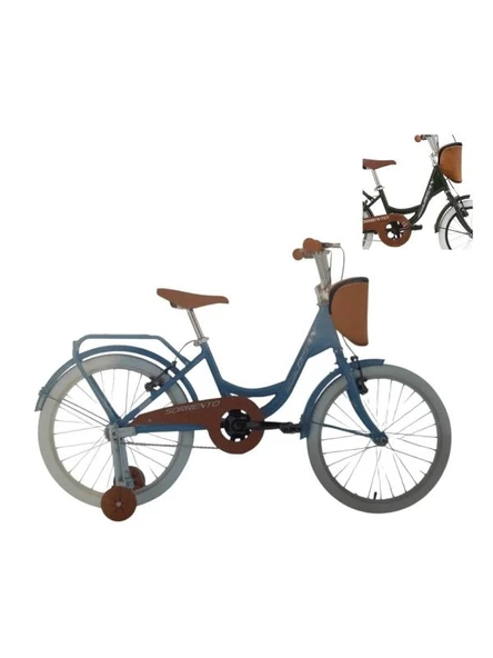 BİSAN SORRENTO-S KIZ ÇOCUK BİSİKLETİ 30CM 20 JANT YEŞİL SİLVER ürün görseli 1