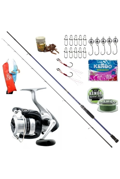 Okuma Aria-1000a 2.06mt 0,5-6gr Daiwa Samurai Lrf Olta Takımı Seti ürün görseli 1