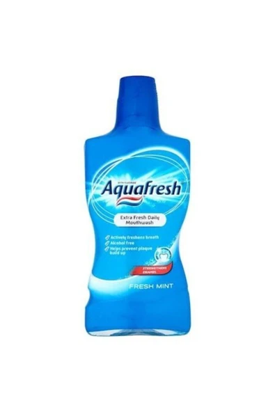 AQUAFRESH EXTRA FRESH EKSTRA FERAHLATICI AĞIZ GARGARASI 500 ML ürün görseli 1