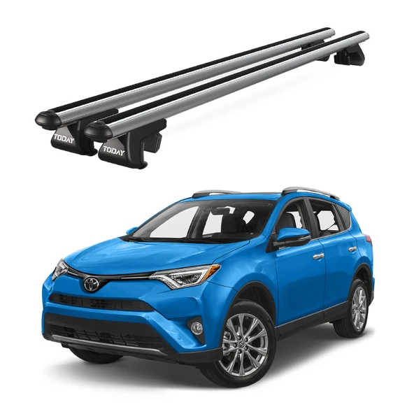 Venüs Toyota Rav4 (2013-2018) Uyumlu Gri Ara Atkı Port Bagaj Tavan Barı ürün görseli 1