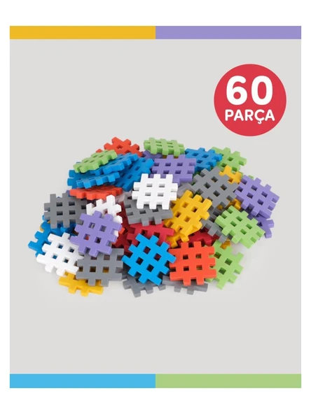 Enfal LC Yumuşak Akıllı Bloklar 60 Parça LC-31394 ürün görseli 1